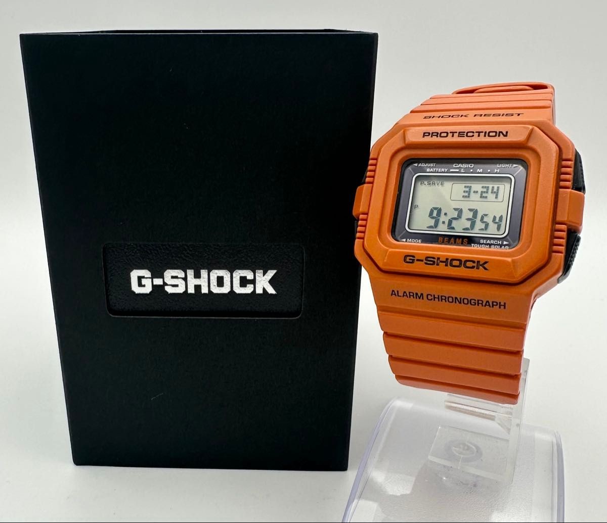 CASIO G-SHOCK BEAMS G-5500BE Rescue Orange Casio Watch Digital G