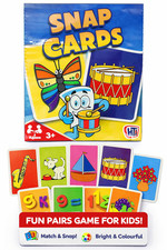 Kids Snap Card Game in Tin | Traditional Matching Game | Educational Toy 3+