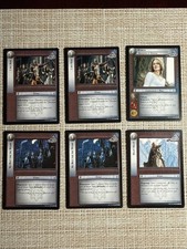 Lord of the Rings TCG 6 Rare Card Lot Rohan
