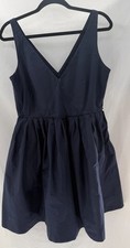 J.Crew Navy Sundress Women No Size See Measurements Minimalist Classic Preppy