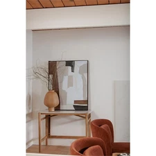 Moe's Home Collection Fina 1 Fabric Wall Decor in Multi-Color