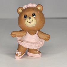 Vtg Teddy Bear Ballerina by Russ Berrie Co, Teddy Bear Town Collection, 1980's