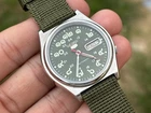 Vintage Rare 📌 Seiko5 7009  Dial Thai Numbers green face Mod