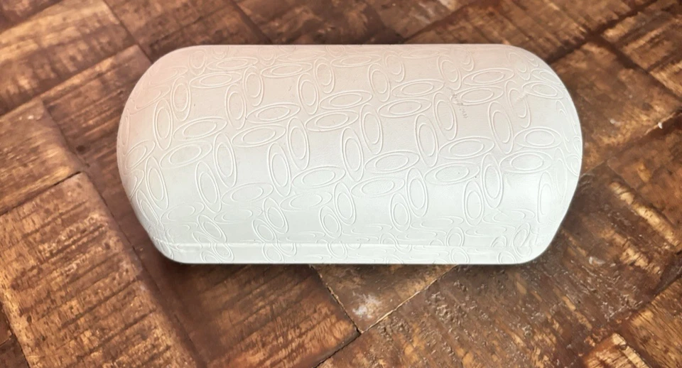 Oakleys  RPM Orange Unisex Half Frame Wraparound Sunglasses Model with case - Image 4 of 4