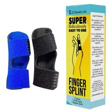 Finger Splints   Comfortable, Adjustable, Reusable Finger Support for Ever