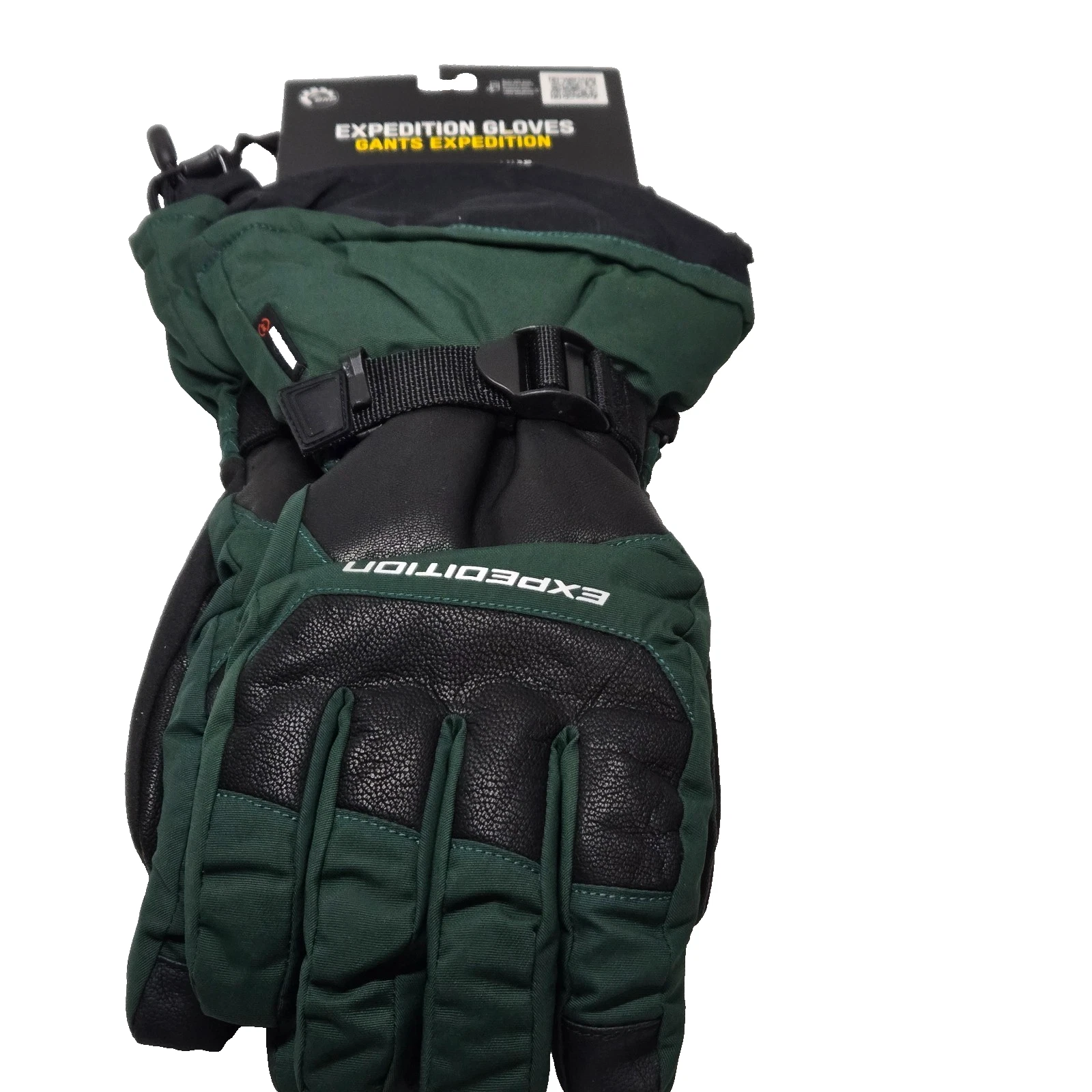 BRP Ski-Doo Unisex Expedition Ski Snow Winter Gloves Green Size S