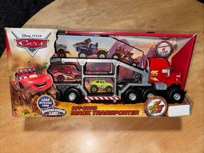 Disney Pixar Cars Off-road Mack Transporter Radiador Springs 5001/2 2014 Mattel!