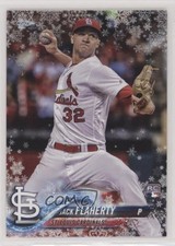 2018 Topps Holiday WalMart Mega Box Metallic Snowflake Jack Flaherty #HMW145 0c6