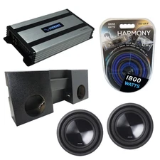 Fit 05-15 Toyota Tacoma Double Cab Alpine SWT-10S4 Dual 10 Sub Box HA-A800.1 Amp