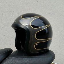 Low TT&COCASCOS Profile Open Face Retro Small Shape Motorbike Helmet Motorcycle