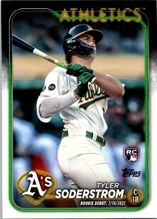 2024 Topps Update #US116 Tyler Soderstrom baseball card 10GGG