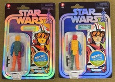 2 Star Wars Retro Collection Luke Skywalker Snowspeeder Prototype New Sealed
