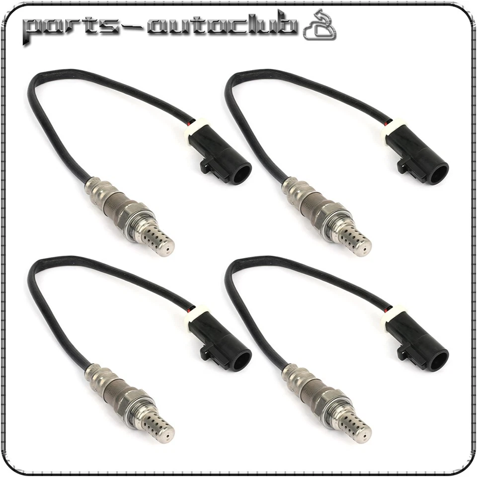 Sensor de oxígeno térmico para Ford F-150 2004-2008 5,4 L O2 02 4 piezas vapor ascendente aguas abajo Foto 2 de 4