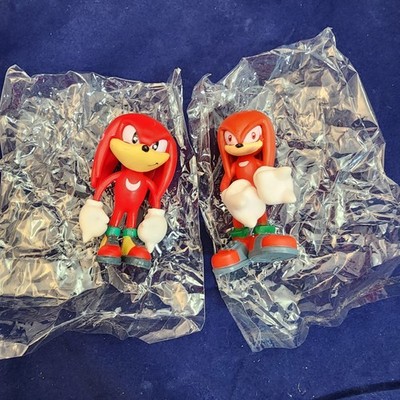 2 SEGA Sonic Adventure Knuckles The Echidna 2.5'' Action Figures - New Sealed