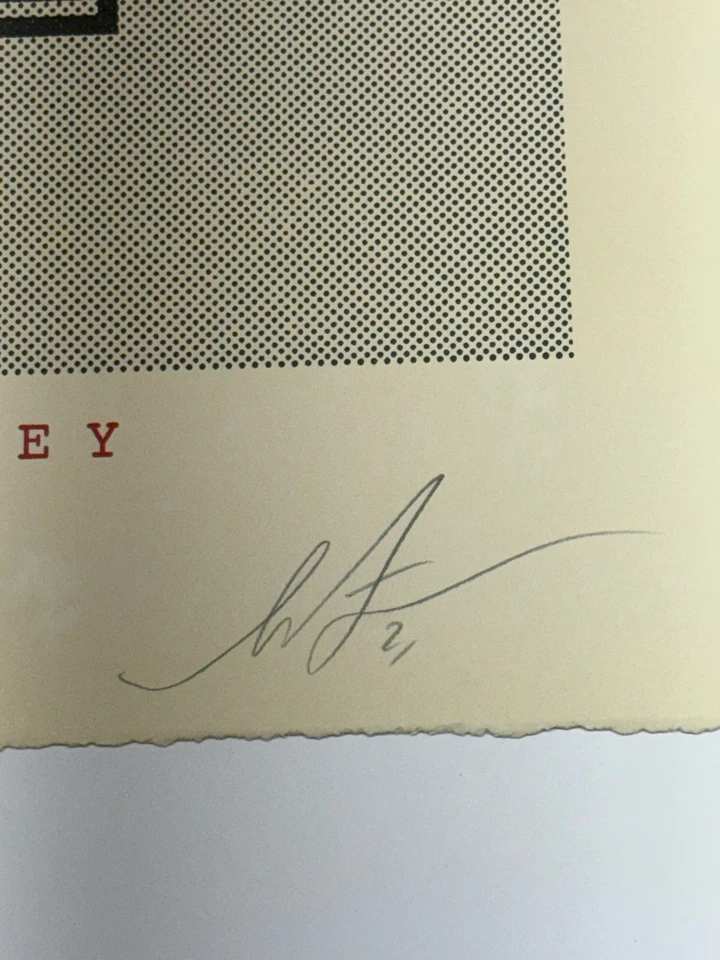 NUEVO Shepard Fairey "Lupa Obey" Firmado AP Juego de Impresión Limitado RARO 2021 Foto 3 de 3