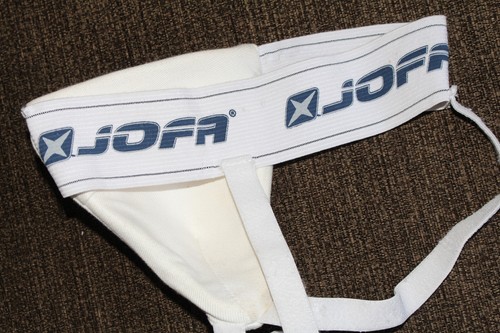 RARE! KHL Stock Vintage Hockey Jock Cup JOFA 824 JR  NHL - Picture 4 of 9