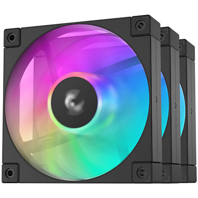 DeepCool FD12 ARGB 120x120x25, Gehäuselüfter, schwarz
