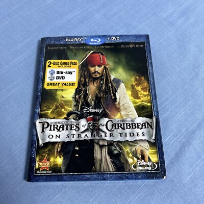 Pirates of the Caribbean: On Stranger Tides (Two-Disc Blu-ray / DVD ...