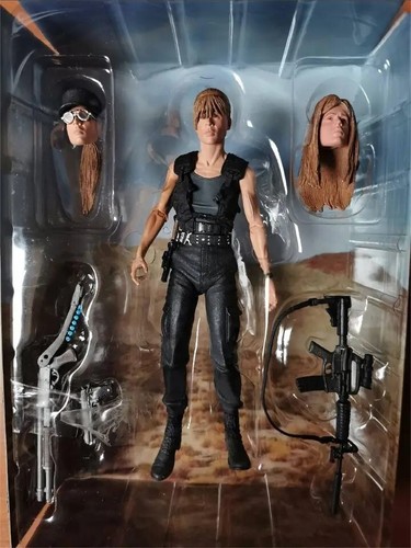 TERMINATOR 2 - JUDGMENT DAY SARAH CONNOR ACTION FIGURE NECA 18 CM STATUA MOVIE - Imagen 2 de 3