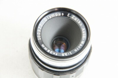 Rare Exc Olympus E.Zuiko Auto-Macro 38mm F3.5 for Pen F FT