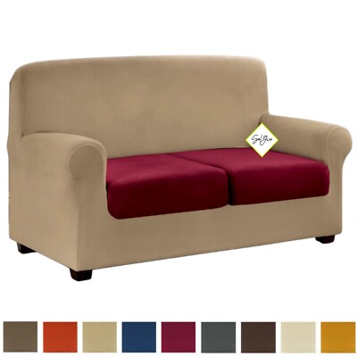 Copriseduta Divano Velluto Copricuscino Poltrona Posti