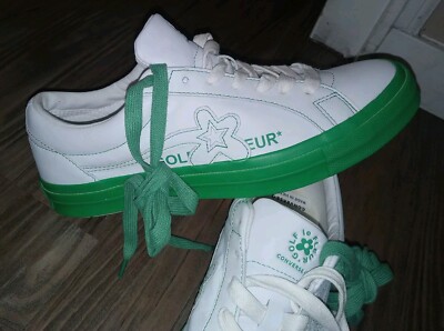 Size 11 - Converse Golf Le Fleur x One Star Ox Kelly Green