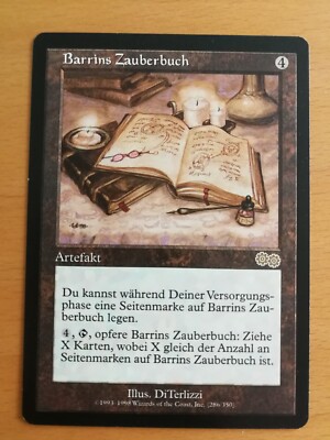 MTG Barrins Zauberbuch, Barrin's Codex, deutsch, NM