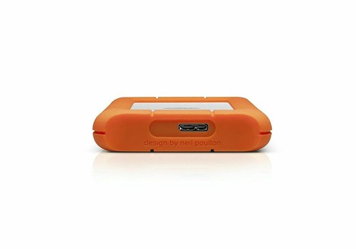 LaCie Rugged Mini 2TB Mobile External Hard Drive in Orange - USB3.0 - 第 2/4 張圖片