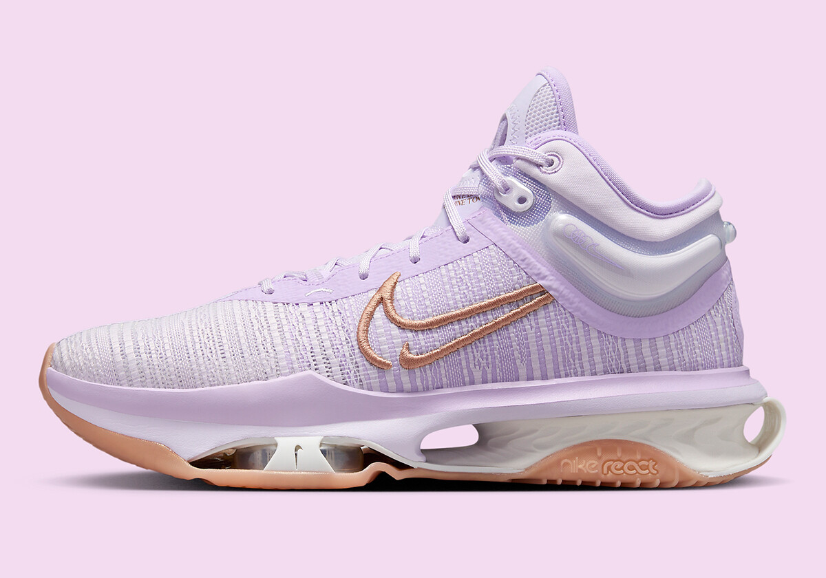 Nike Air Zoom GT Jump 2 Shine Together Barely Grape Bronze DJ9431-500 sz 9.5 Men