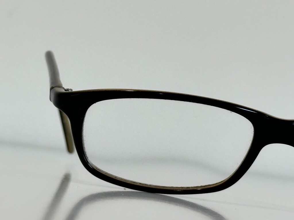 Giorgio Armani 2003 327 Rectangle Brown Eyeglasses Frame  display picture 3