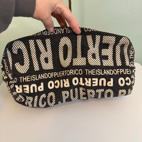 Robin Ruth Bag Puerto Rico Hobo Shoulder Black Orange OS Boho Purse Handbag Tote - Picture 6 of 11