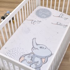 Dumbo Sweet Little Baby Photo Op Nursery Fitted Crib by Disney Baby