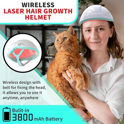 Low Level Laser Hair Growth Cap Hair Regrowth Laser Caps Anti Loss Treatment Men