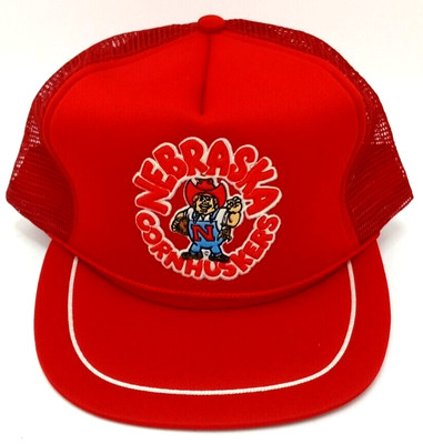 Snapback one Size Nebraska Cornhuskers Rot NCAA FBS Trucker