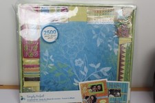 Simply Perfect Scrapbooking Kit 2500 Pieces for 12 x 12" Book Floral New