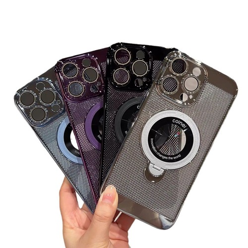 360° Magsafe Heat Dissipation Shockproof Phone Case For iPhone 16 Pro Max 15 14 - 第 2/14 張圖片