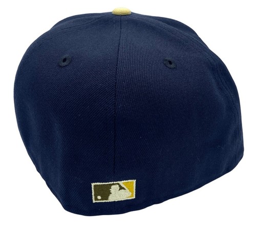 New Era Seattle Mariners 59Fifty Navy Blue 40th Anniv Patch Fitted Cap Hat 7 1/4 - Picture 5 of 7