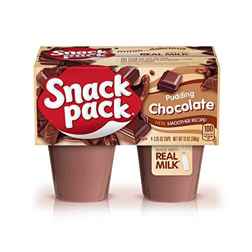 Snack Pack Chocolate Pudding 4 Count Pudding Cups