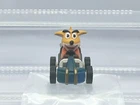 Crash Bandicoot Figure Set Pull Back Car Namco Universal Studios 1999 H170