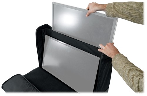 Rockville Padded LCD TV Screen Monitor Travel Bag Fits 1 or 2 Acer BR277 bmiprx - Picture 5 of 11
