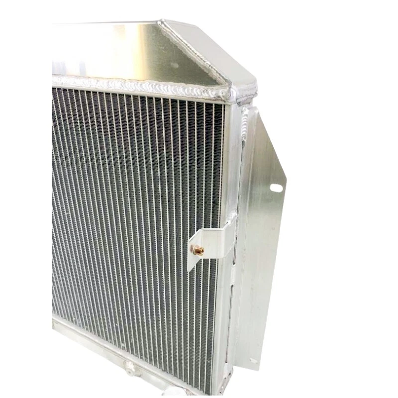 Radiador de aluminio para 1955 1956 Plymouth Belvedere Fury Plaza Suburban L6 3,8 L Foto 4 de 4