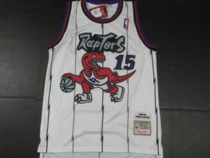 raptors throwback jersey white