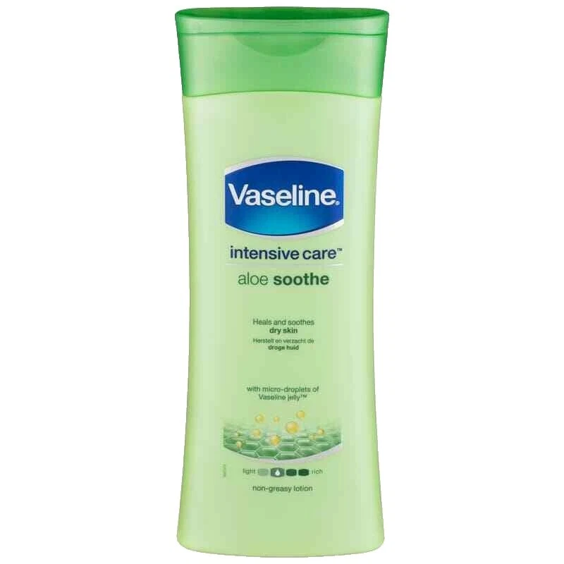 Loción Aloe Vera Vaseline Cremas Hidratantes de Cuidado de la piel