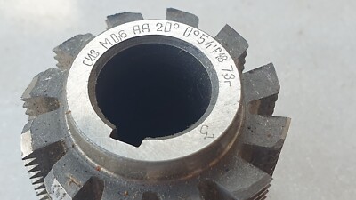 Hob cutter m0.6 R18 20 degrees gear thread involute Lot 1pcs+
