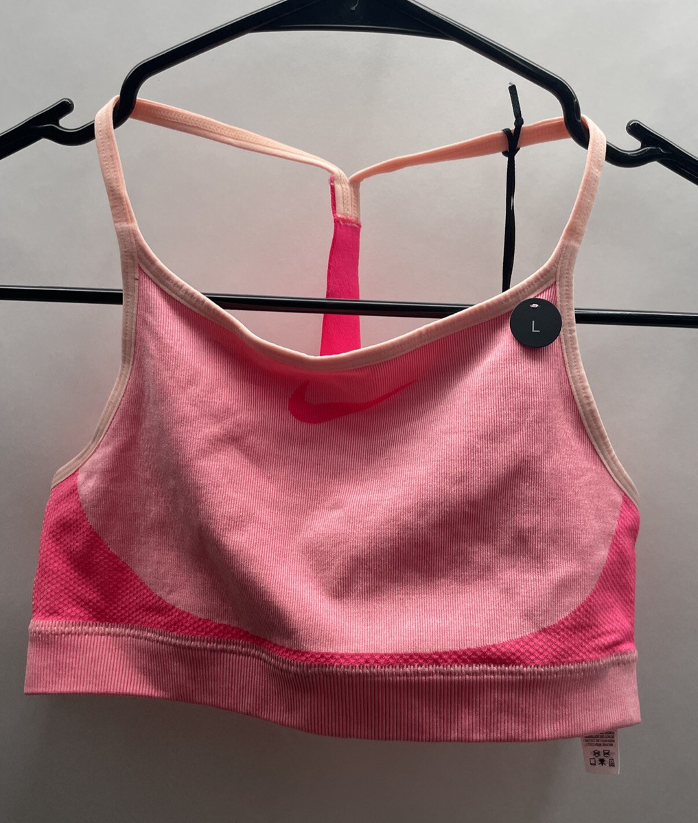 nike color block sports bra