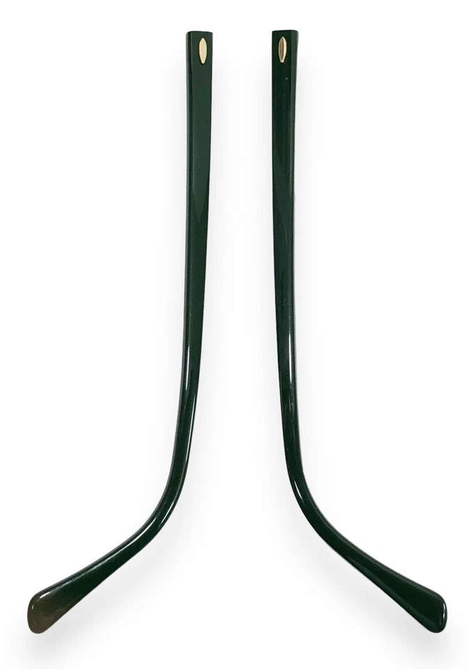 sem etiquetas Ray Ban RB3016 RB3016F Clubmaster verde escuro templos de substituição Le - Imagem 2 de 4