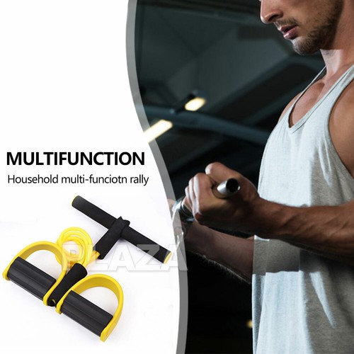 2x Multi-Function Exercise Tension Rope Foot Pedal Resistance Fitness Pull Bands - Picture 9 of 11