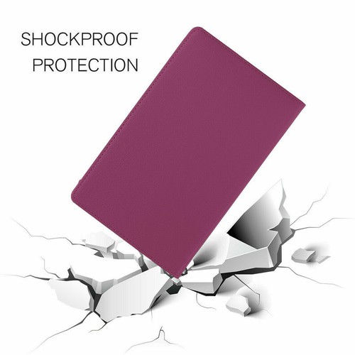 Samsung Galaxy Tab A 10.1" 2019 T510 T515 Leather 360 Rotating Tablet Case Cover - Picture 18 of 26