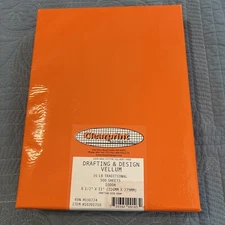 Clearprint Drafting & Design Vellum 16 LB 8.5 X 11  500 Sheets 1000H