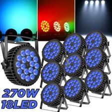 270W 18LED PAR Lights RGBW Stage Lighting DMX512 DJ Disco Party Bar Show Light